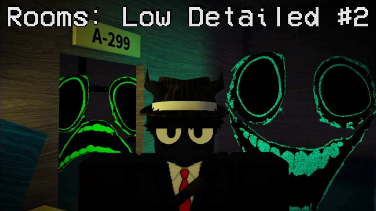 ROBLOX ROOMS: LOW DETAILED IS EVEN MORE CRAZY | Rooms: Low Detailed Part 2