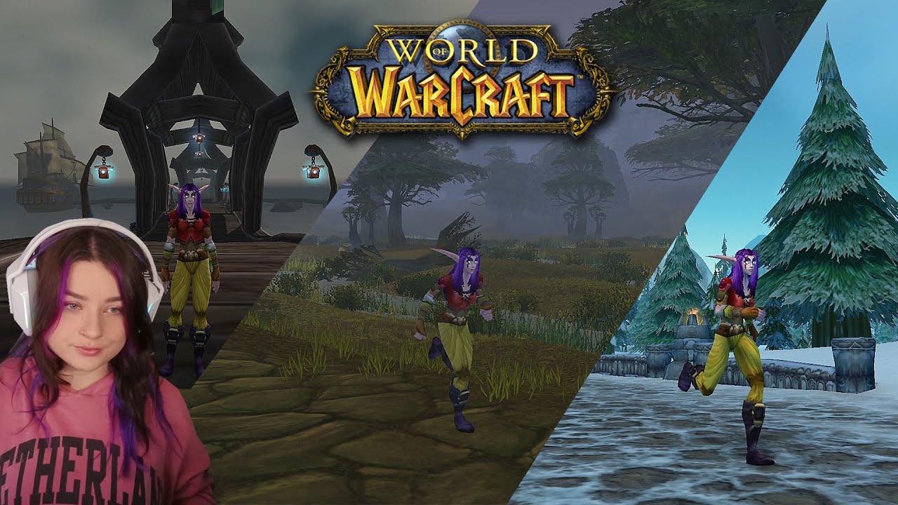 [ASMR] Running From Darkshore ➡️ Westfall in Classic WoW ~ Soft Spoken, Nostalgia, Relaxing