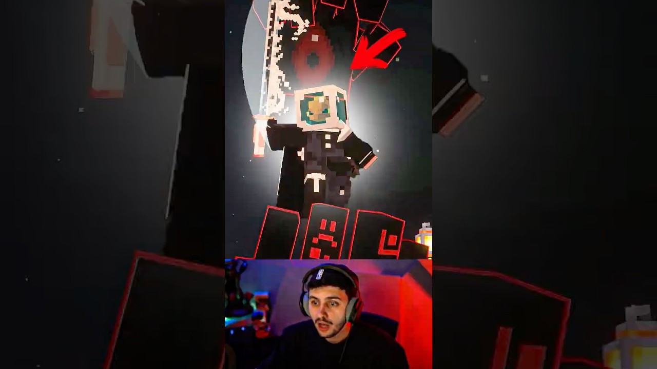 NOVA TRANSFORMA&Ccedil;&Atilde;O DO GABE &Eacute; SURREAL! #gabepeixe #arkanis #minecraft #hannya #bagi #gabepeixeclips