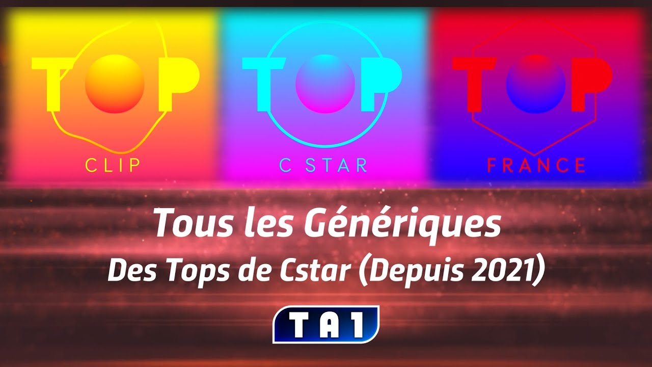 Tous les génériques des Tops de CStar (Depuis 2021)
