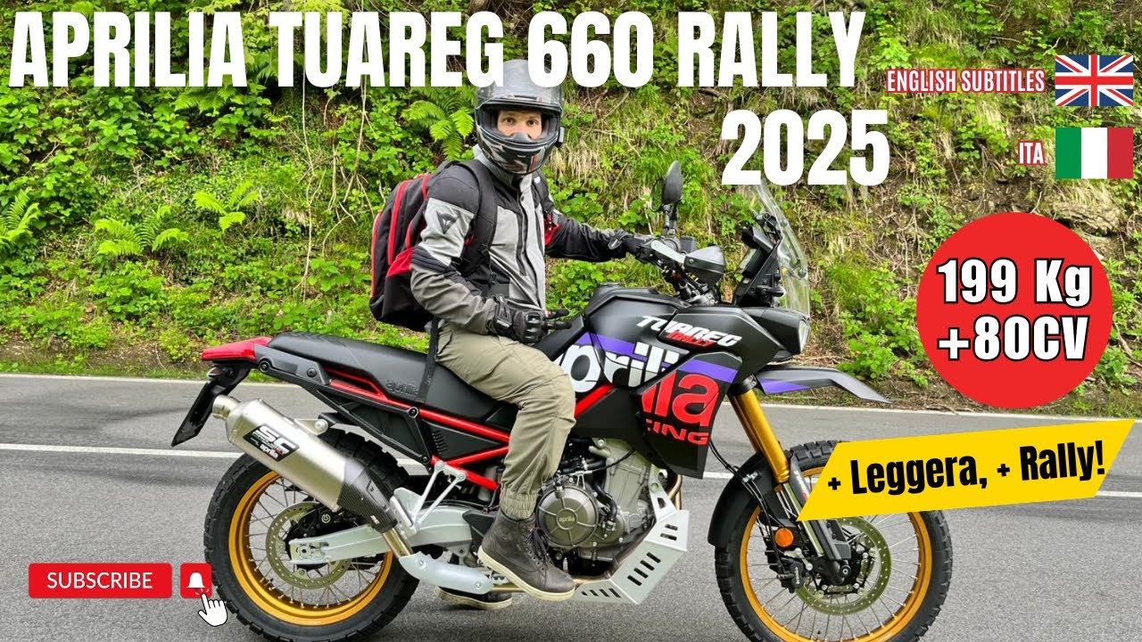 Aprilia Tuareg 660 Rally 2025 | Novità, modifiche e prime impressioni