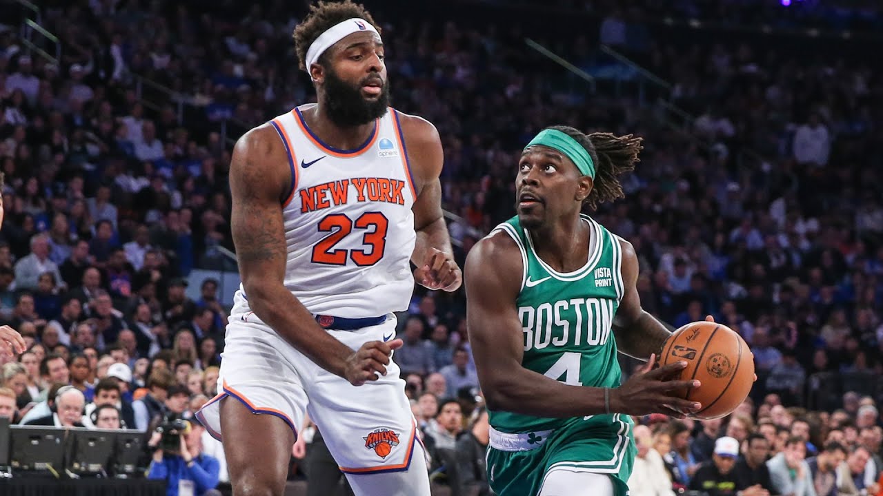 HIGHLIGHTS: Here's how Jrue Holiday fared in his Celtics debut vs. the Knicks