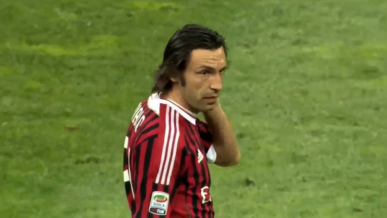 Último partido de Andrea Pirlo con el AC Milan - 14/05/2011