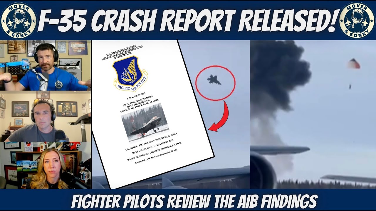 Alaska F-35 Crash AIB Report &ndash; Fighter Pilots Review the Findings