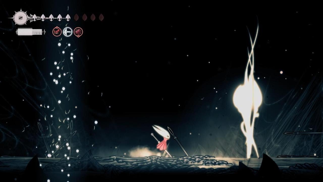 Hollow Knight: Silksong passando raiva