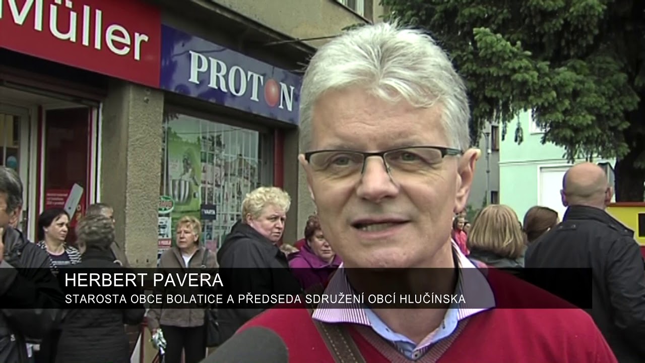 Dolní Benešov - Upozornění na nadměrnou dopravu   Hlucinsko.TV