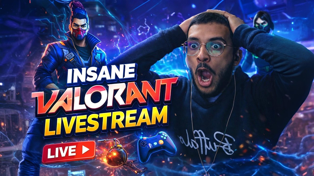 Back to Brainrot Valorant Livestream|V1King Gaming|