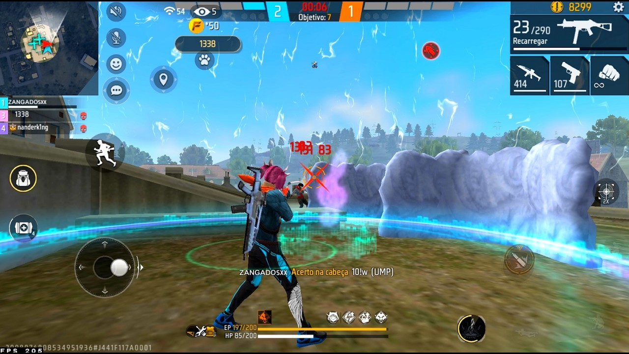 HIGHLIGHTS EM 4x4 APOSTADO ☠👑 1920x1080 Free fire Ryzen 7 5700x RTX 5060TI 300HZ