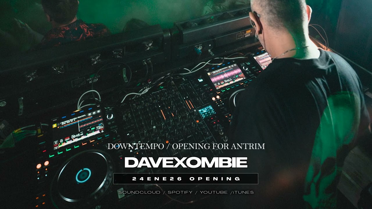 DaveXombie @ Downtempo Rooftop / Opening for Antrim 24/01/2026