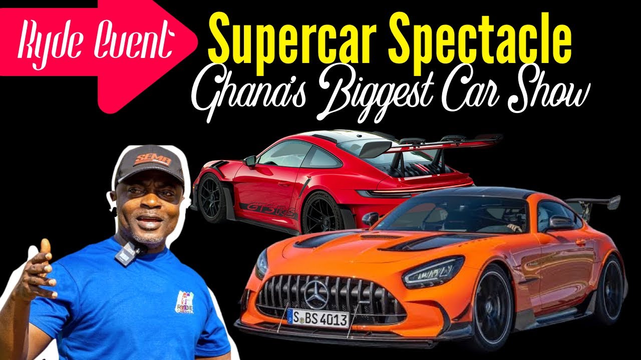 Supercar Spectacle finally took over Accra, and we were there to witness it all