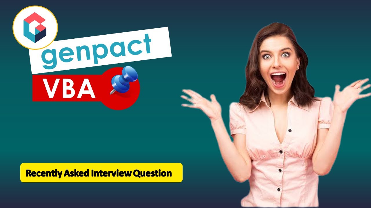 Cracking the Genpact VBA Interview: Must-Know Questions and Answers