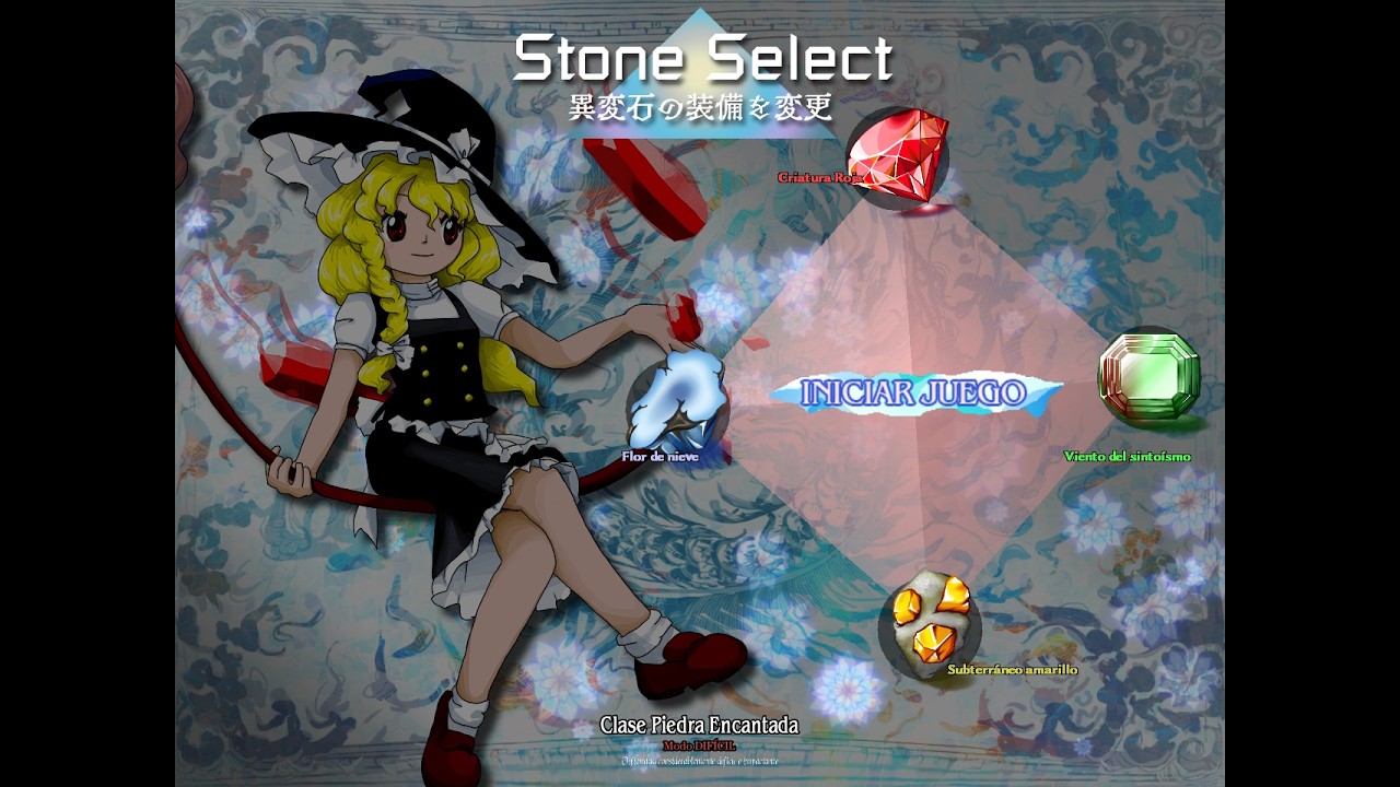 Touhou 20 Marisa Dificil Extra Final 10