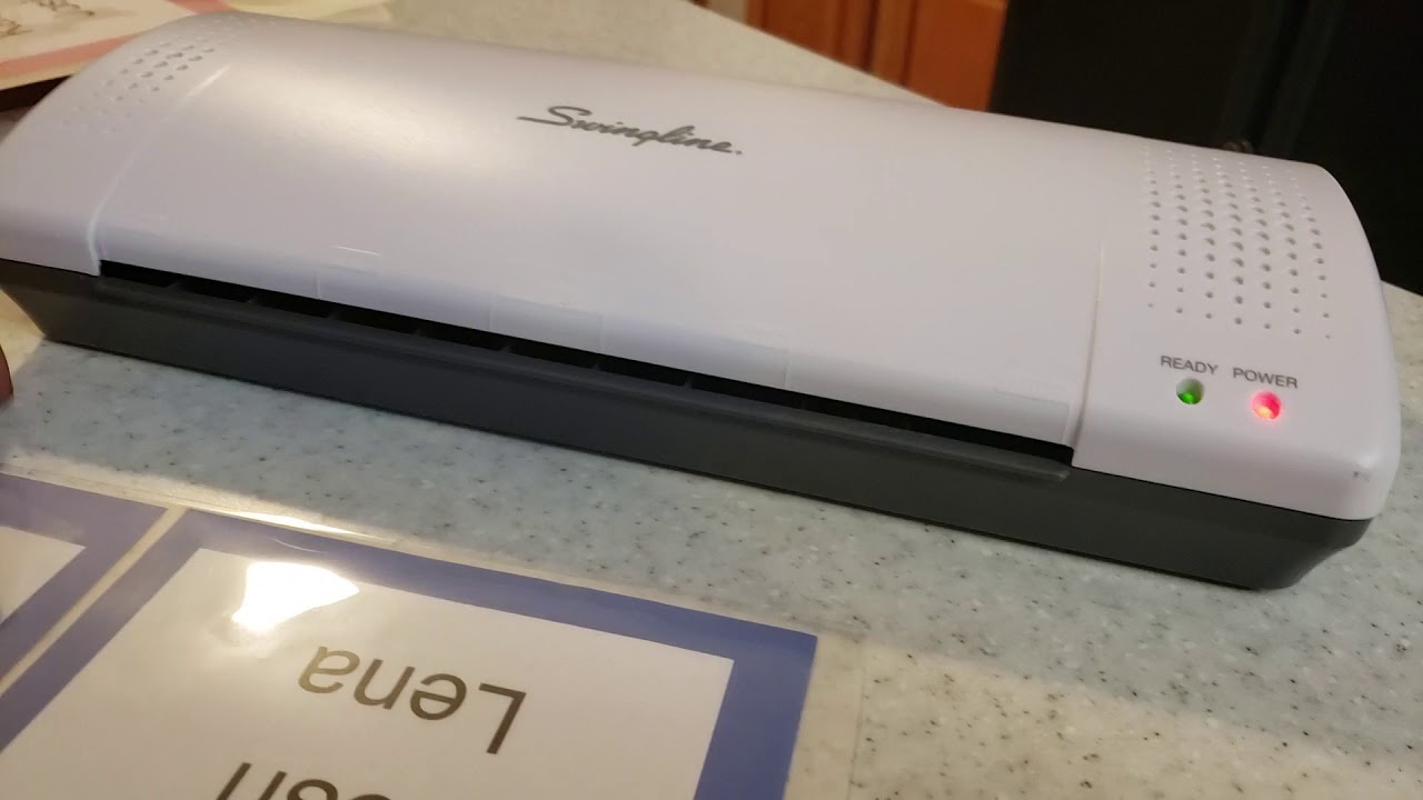 Как использовать ламинатор Swingline