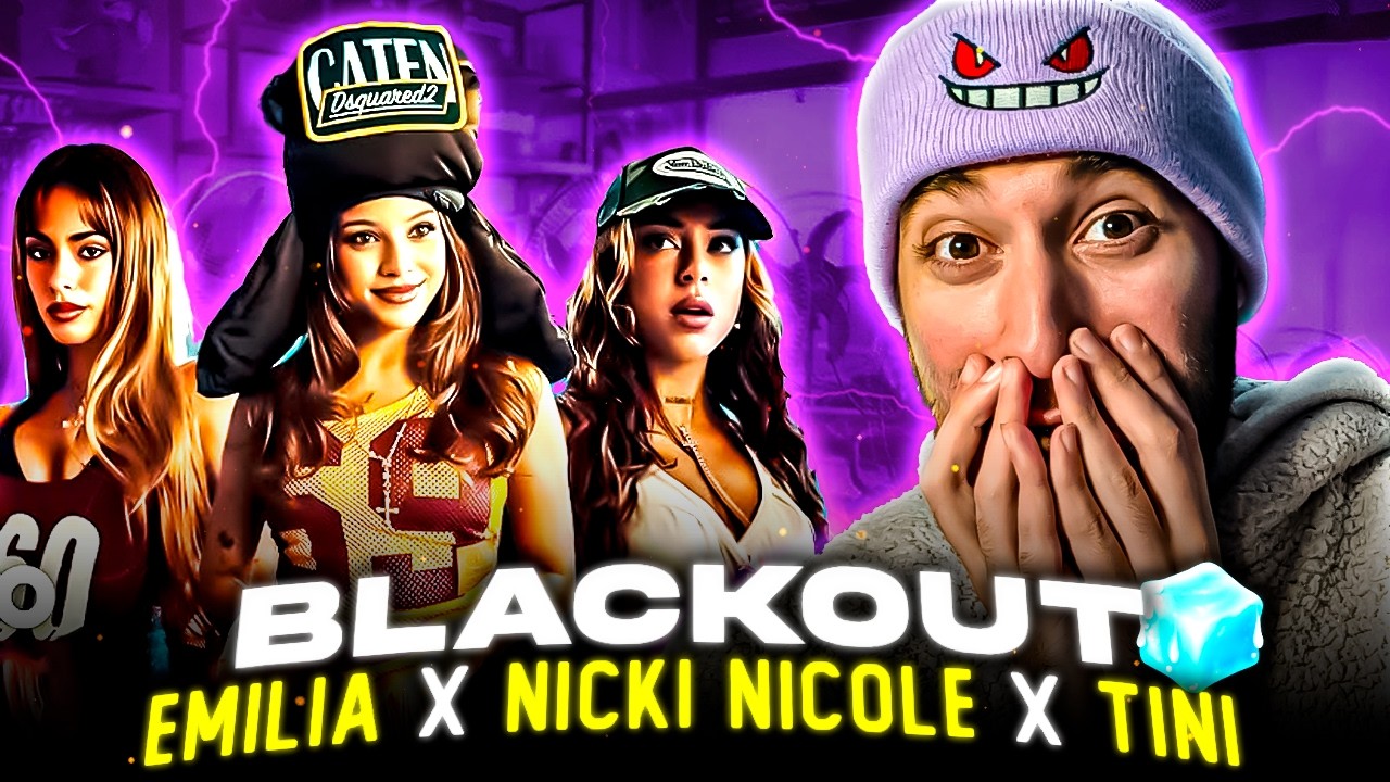 REACCION a Emilia, TINI, Nicki Nicole - BLACKOUT 🧊 | ¡PALAZO HISTÓRICO! 💃🔥