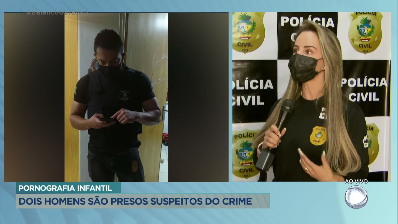 PORNOGRAFIA INFANTIL: DOIS HOMENS SÃO PRESOS SUSPEITOS DO CRIME