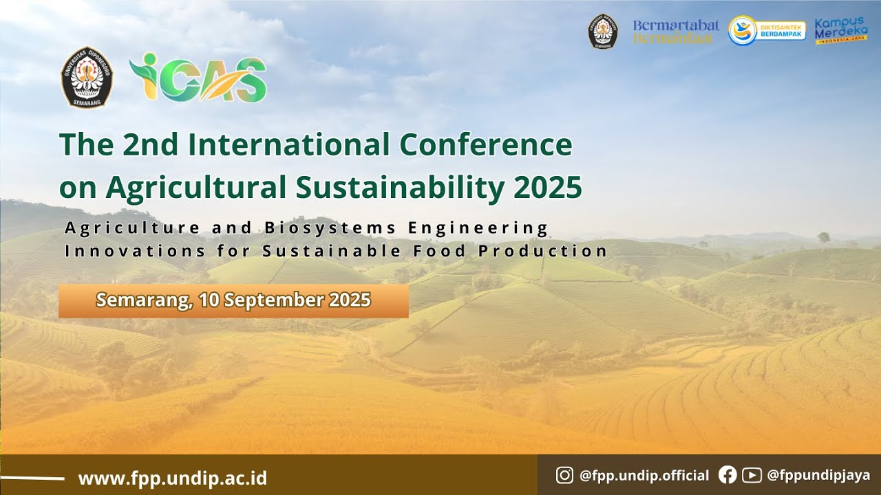 The 2nd International Conference on Agricultural Sustainability 2025
