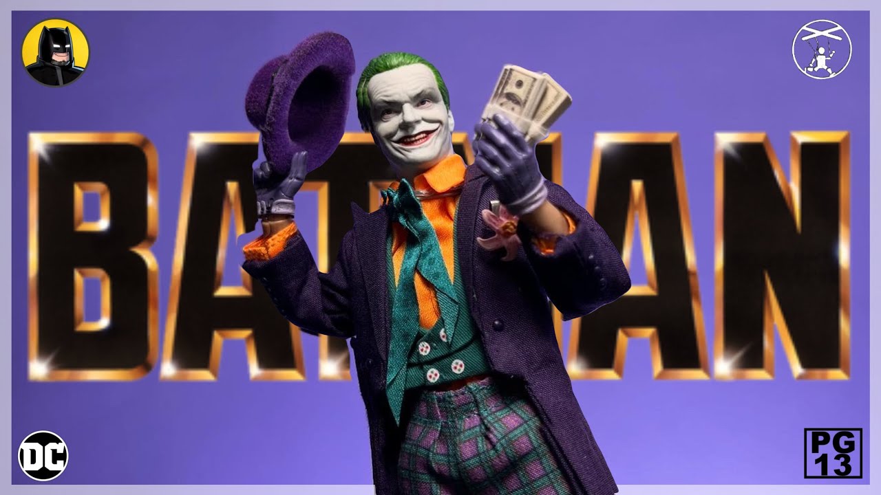🃏Finalmente: Joker de 1989 en 1/12 | CPTOYS x NICETOYS “The Clown” Jack Nicholson