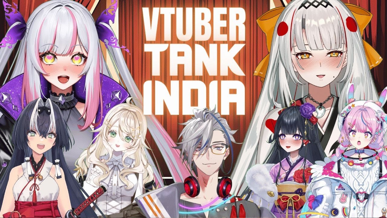 FIRST TIME in India || V-TUBERS TANK INDIA || WACONNE VTUBER