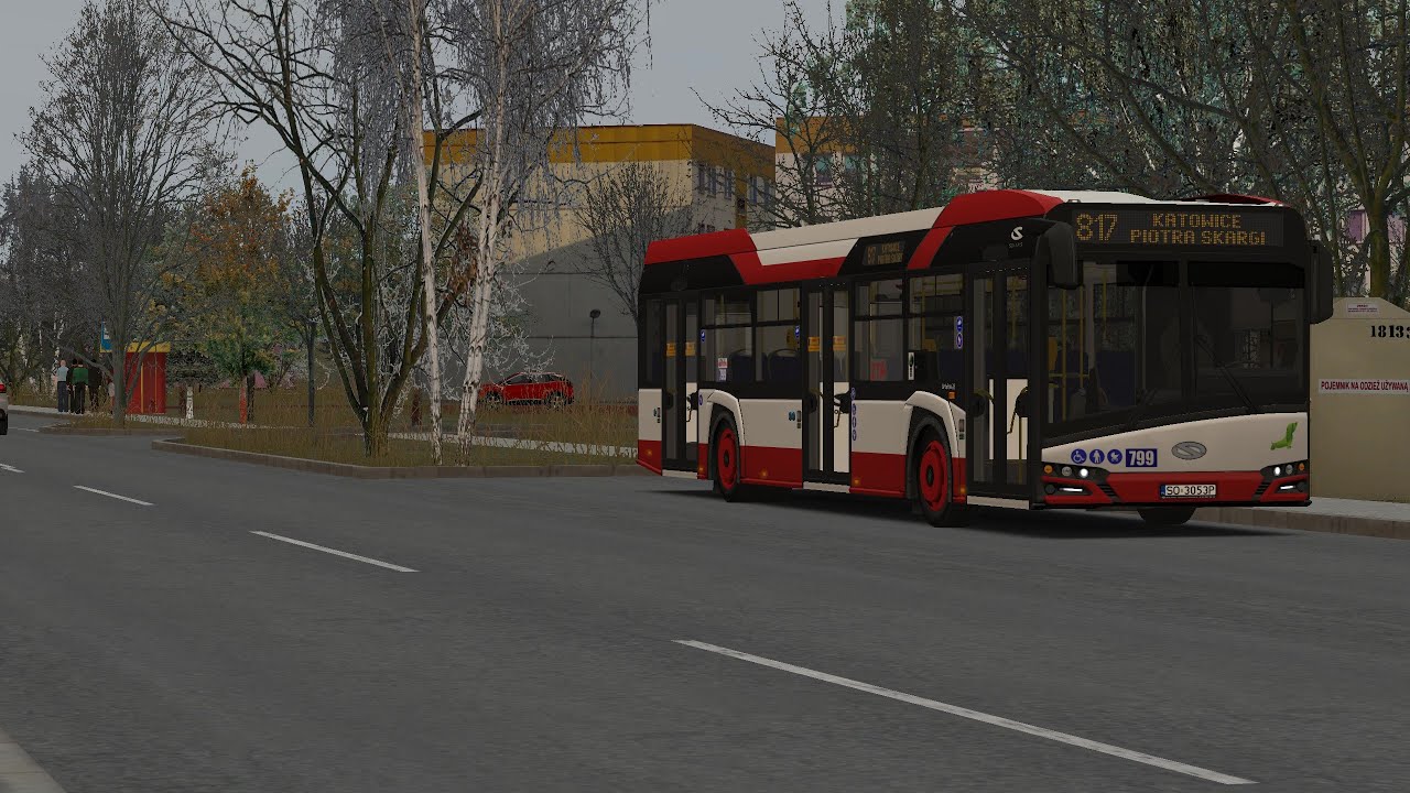 🚌OMSI 2 Linia 817 Osiedle Zamkowe Piastowska - Katowice Piotra Skargi🚌#799