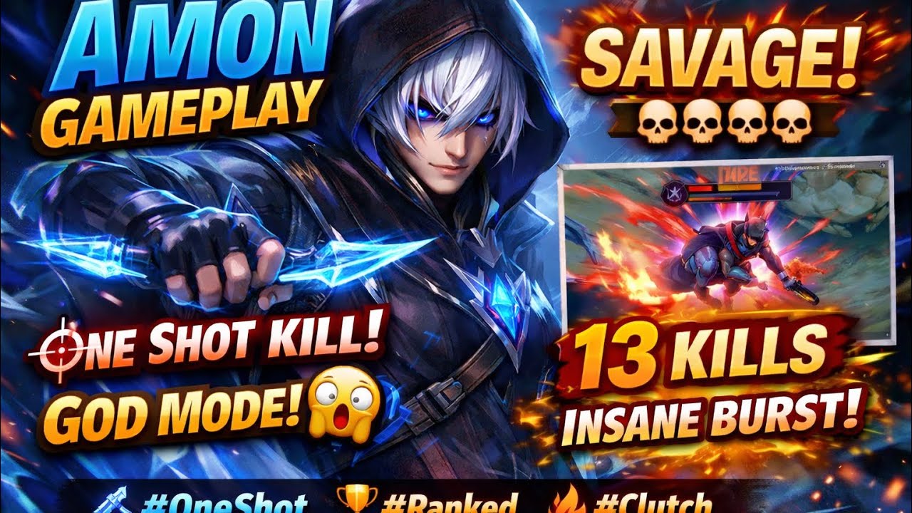 When Aamon Gets Fed… Game Over 💀 | Pro MLBB Gameplay #mobilelegends #mlbbcreatorcamp 