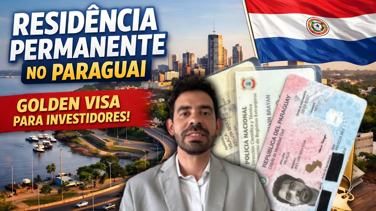 COMO TER RESIDÊNCIA E CÉDULA PERMANENTE COMO INVESTIDOR NO PARAGUAI (SUACE)!