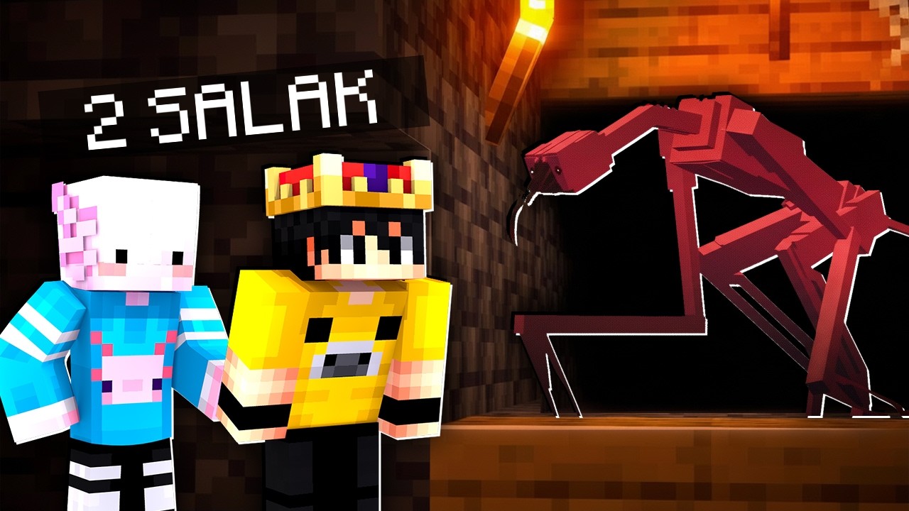 Minecraft'ta 2 SALAK BİRDMAN AVLADIK!!