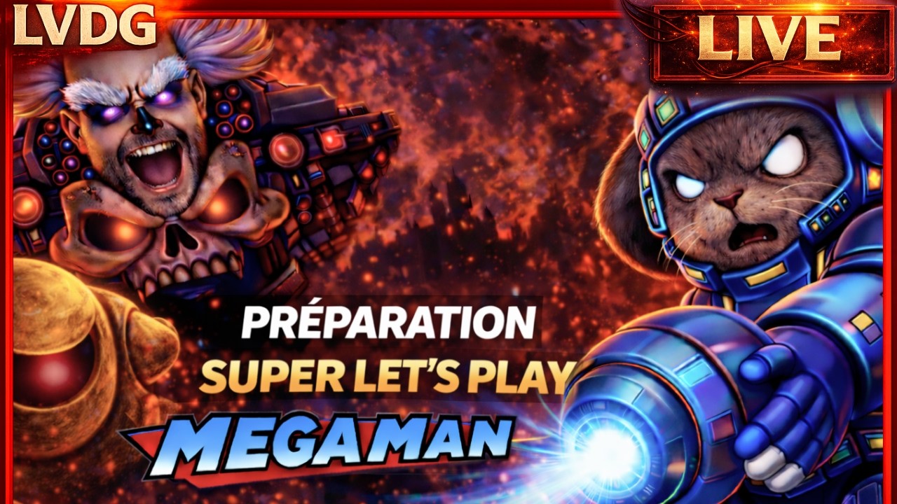 JE M’ATTAQUE À MEGA MAN EN DIRECT – PRÉPARATION DU SUPER LET’S PLAY… ÇA VA FAIRE MAL 🔥