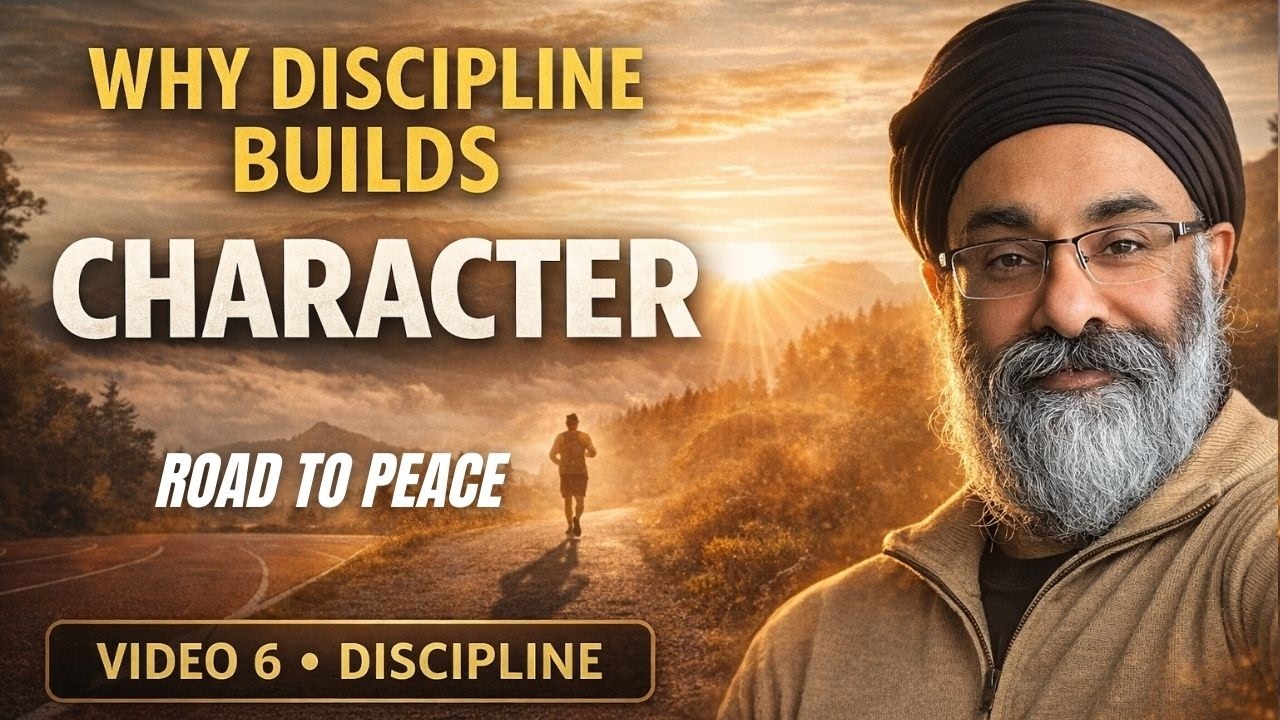 Why Discipline builds Character  - Road To Peace - Video 6
