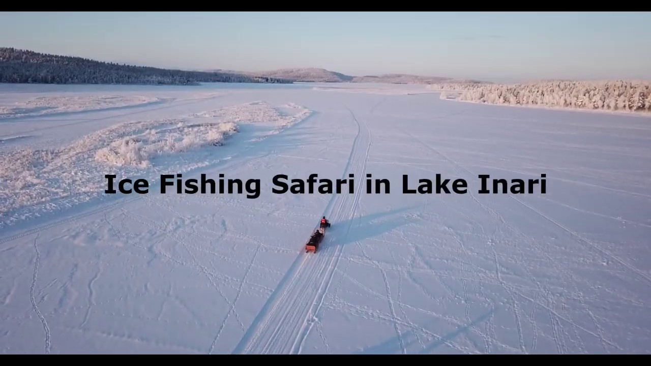 Ice Fishing Safari in Lake Inari