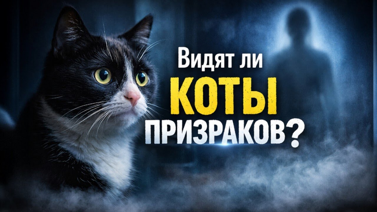 Почему коты смотрят в пустоту? Видят ли они призраков?
