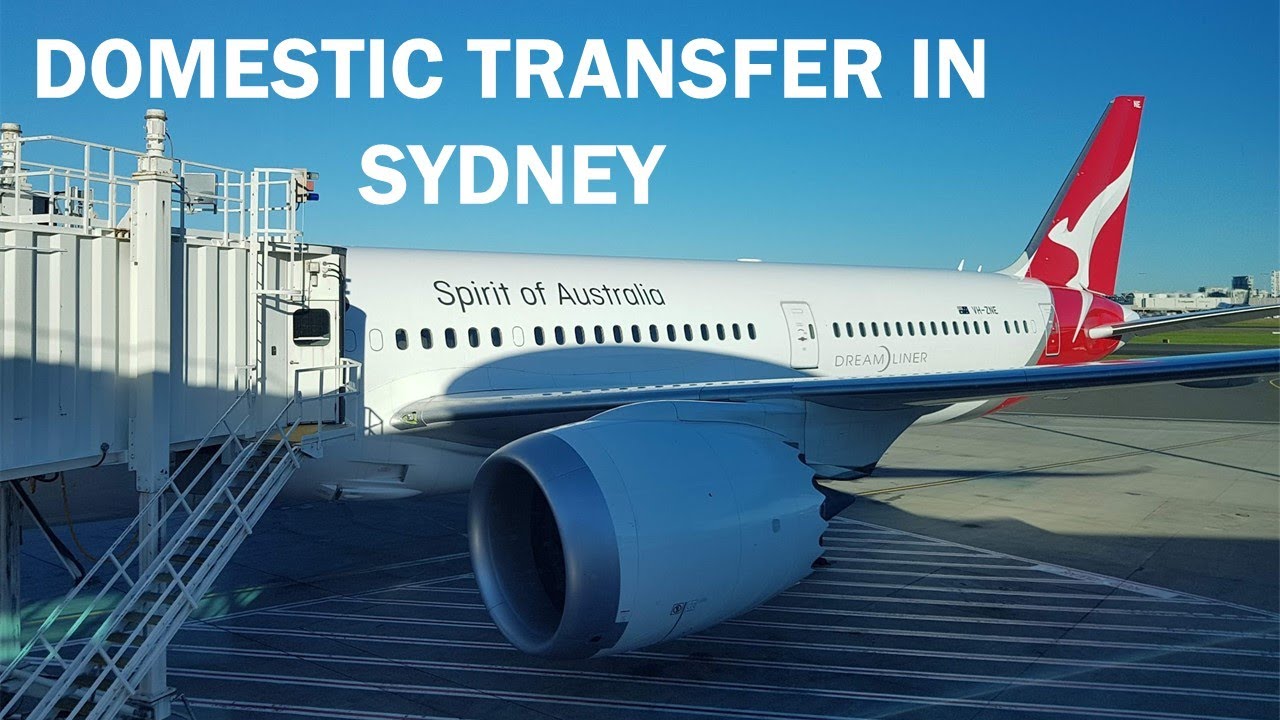 SYDNEY AIRPORT DOMESTIC TRANSFER: Terminal 3 (Qantas) to Terminal 2