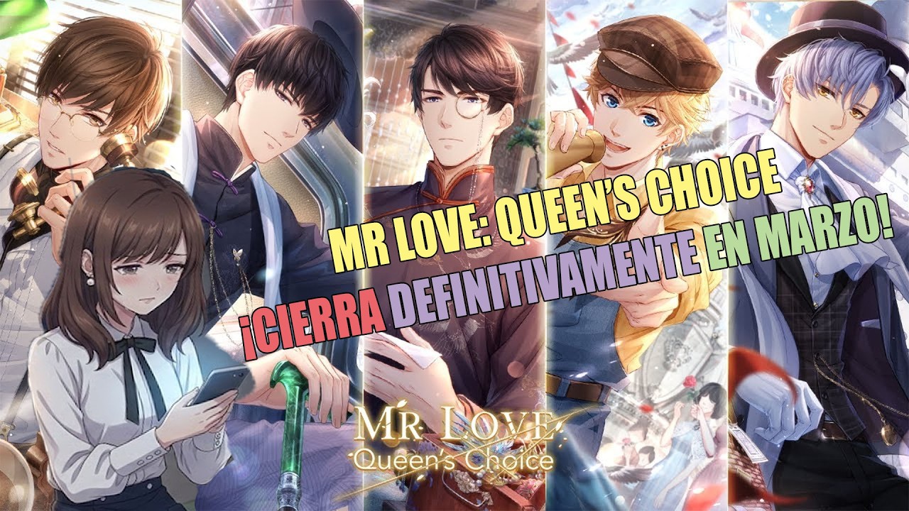 ¡ANUNCIA CIERRE DEFINITIVO! MR LOVE: QUEEN'S CHOICE - NOTICIAS OTOMES
