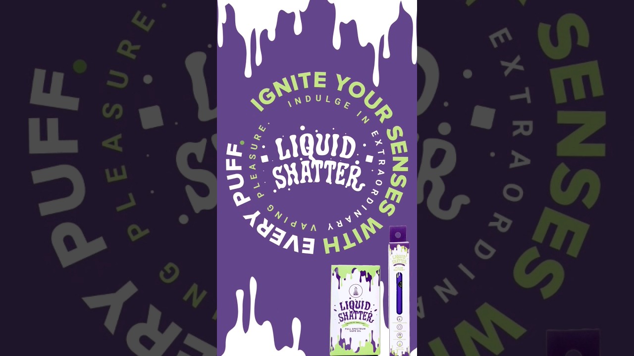 Elevate your vaping game and experience the future of concentrates with Sanctuary Liquid Shatter 😌🌿💨
