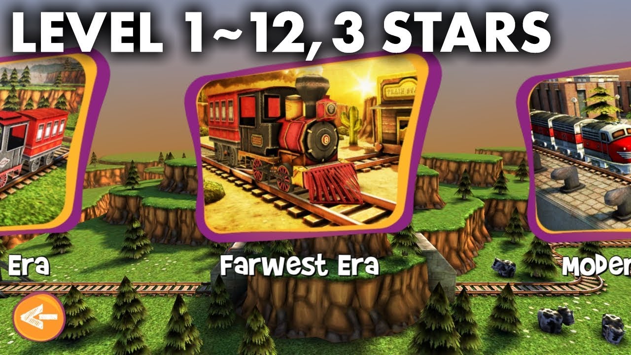 Train Crisis - Farwest Era Level 1 to 12, 3 Stars