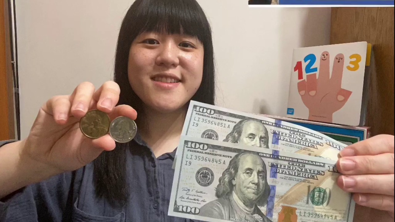 美金介紹 硬幣+紙鈔｜Sophia老師 ｜英文家教 English Tutor