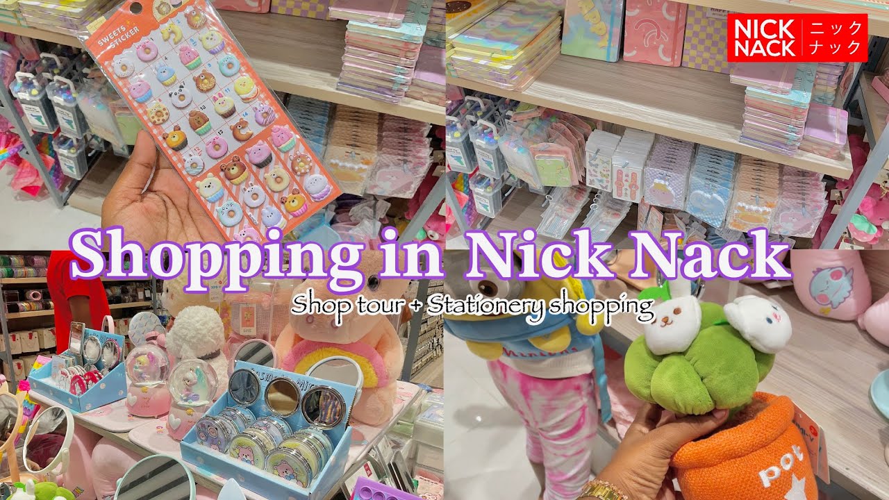 🌸VLOG | නික්නැක් එකේ ෂොපින්ග් යමු|🌷 Shopping in NickNack _ Cute stationery, Home appliances etc