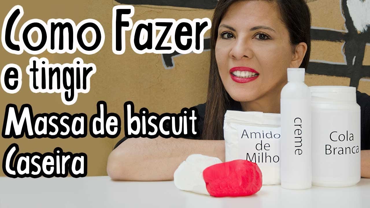 Como Fazer Massa de Biscuit Caseira
