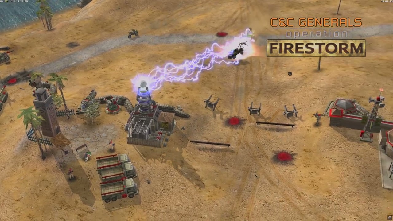 C&C Generals Operation Firestorm - Intro / Menu - Music
