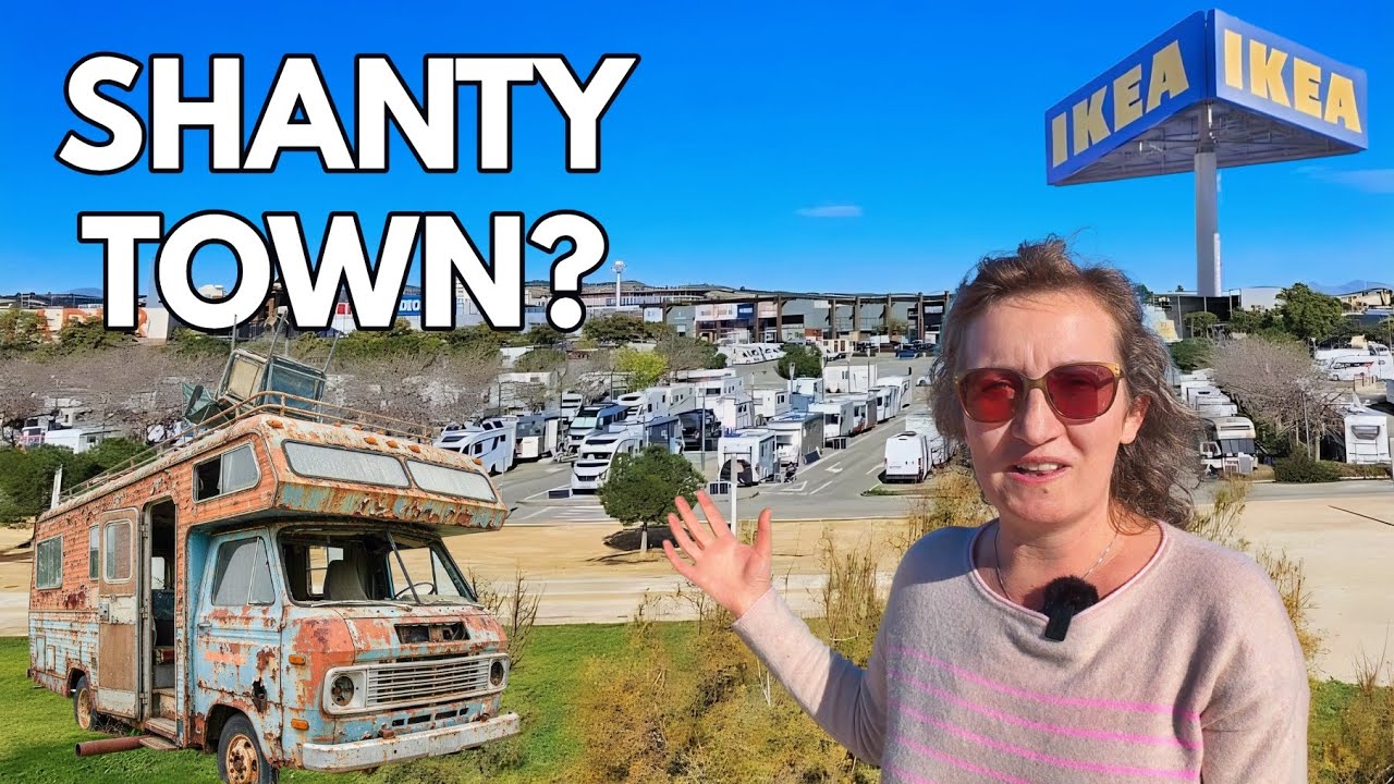 #183 Приют для автодома Ikea Murcia - бесплатная остановка или незаконная стоянка?