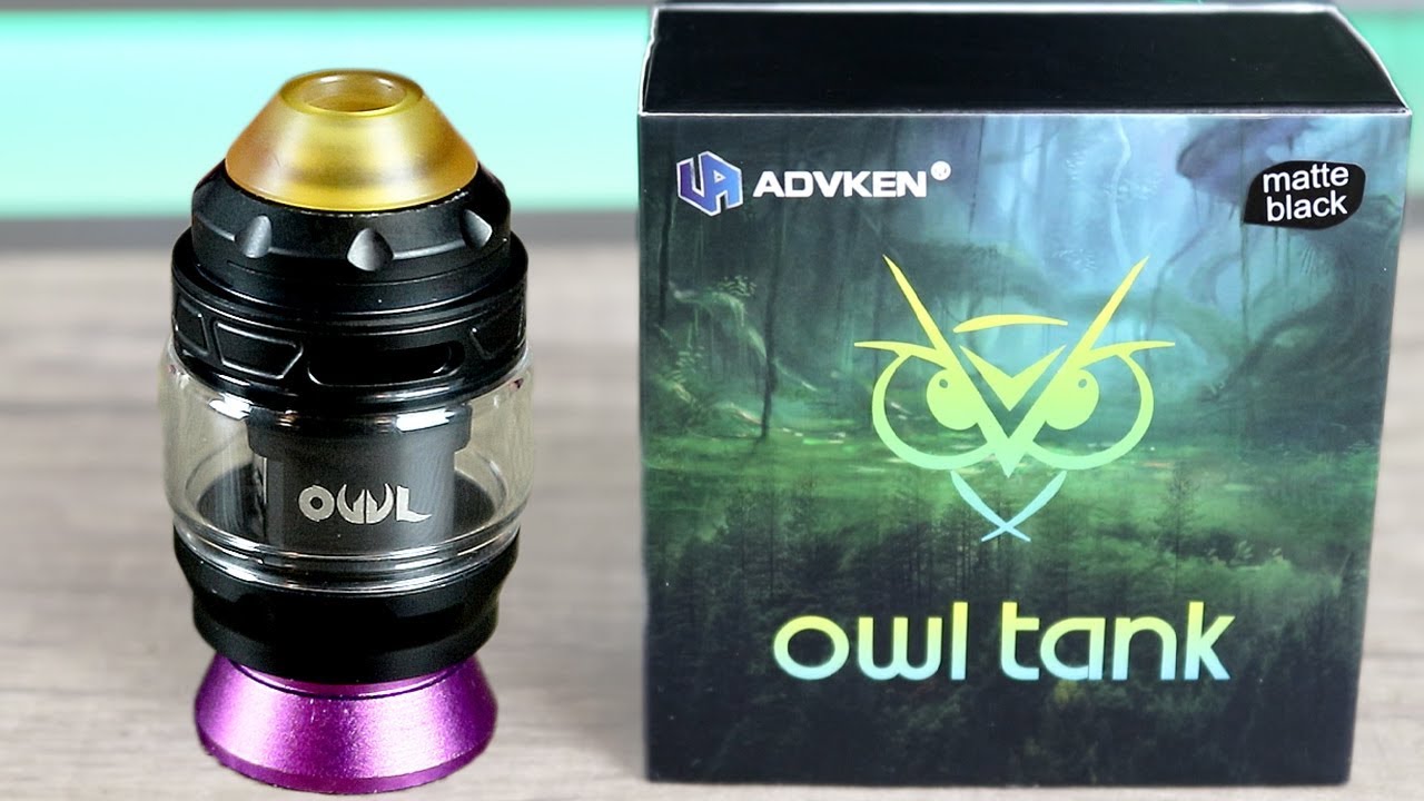 Advken Owl Review - BEST TOP AIRFLOW SUB OHM TANK? ✌️🚭