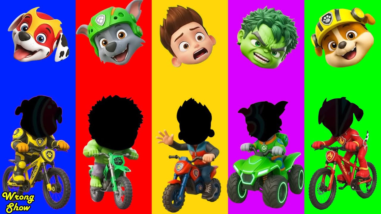 Wrong eyes 👀 Paw Patrol Family Friendly Full Episodes - DAME TU COSITA Funny Puzzle Wrong Heads #18