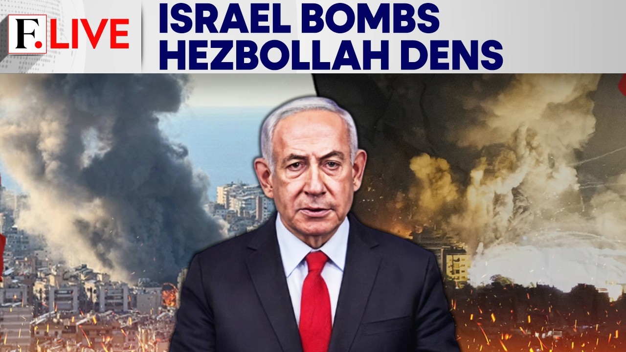 Israel Strikes Lebanon, Bombs 70 Hezbollah Targets as Iran Conflict Widens | Firstpost Live | N18G