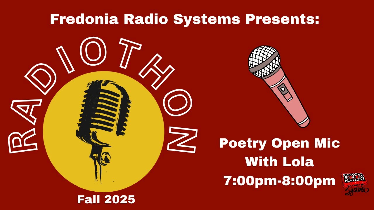 Radiothon Fall 2025 - Poetry Open Mic