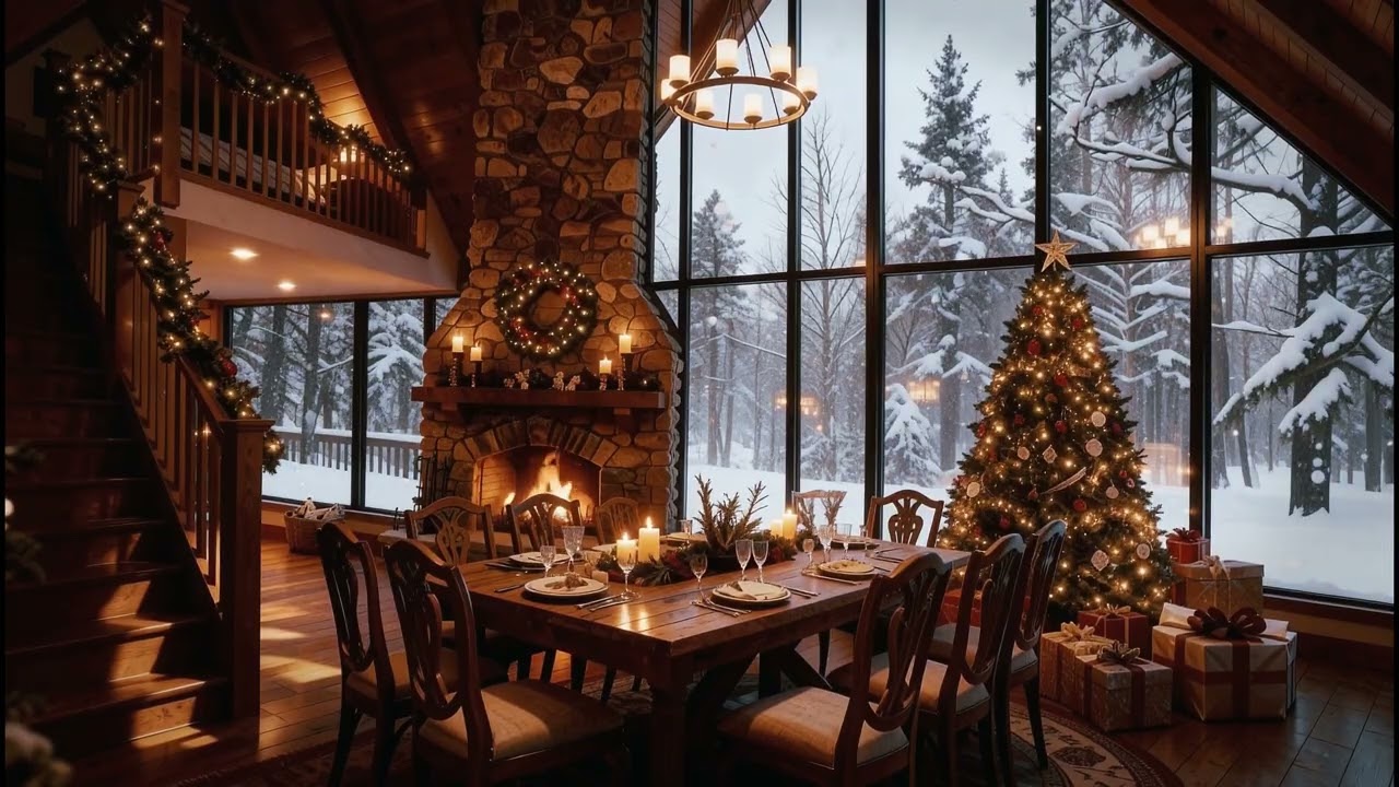 Christmas Music MIX 🎄 Festive Holiday Background Music for Home & Family