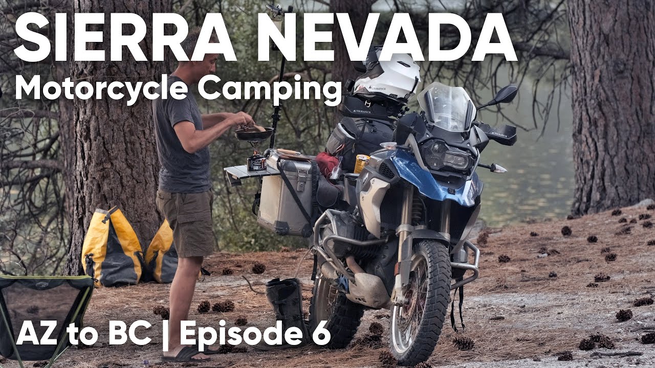 Great Motorcycling in the Sierra Nevada Mountains