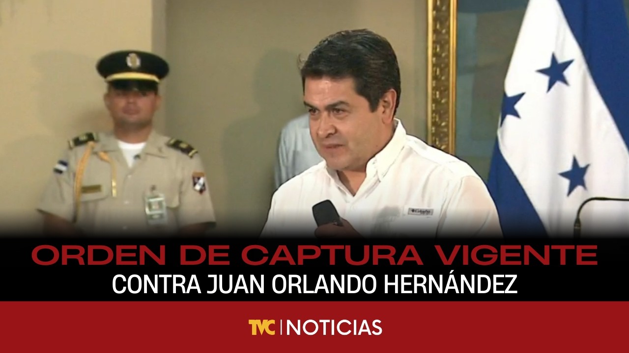 Juez mantiene orden de captura contra el expresidente Juan Orlando Hernández