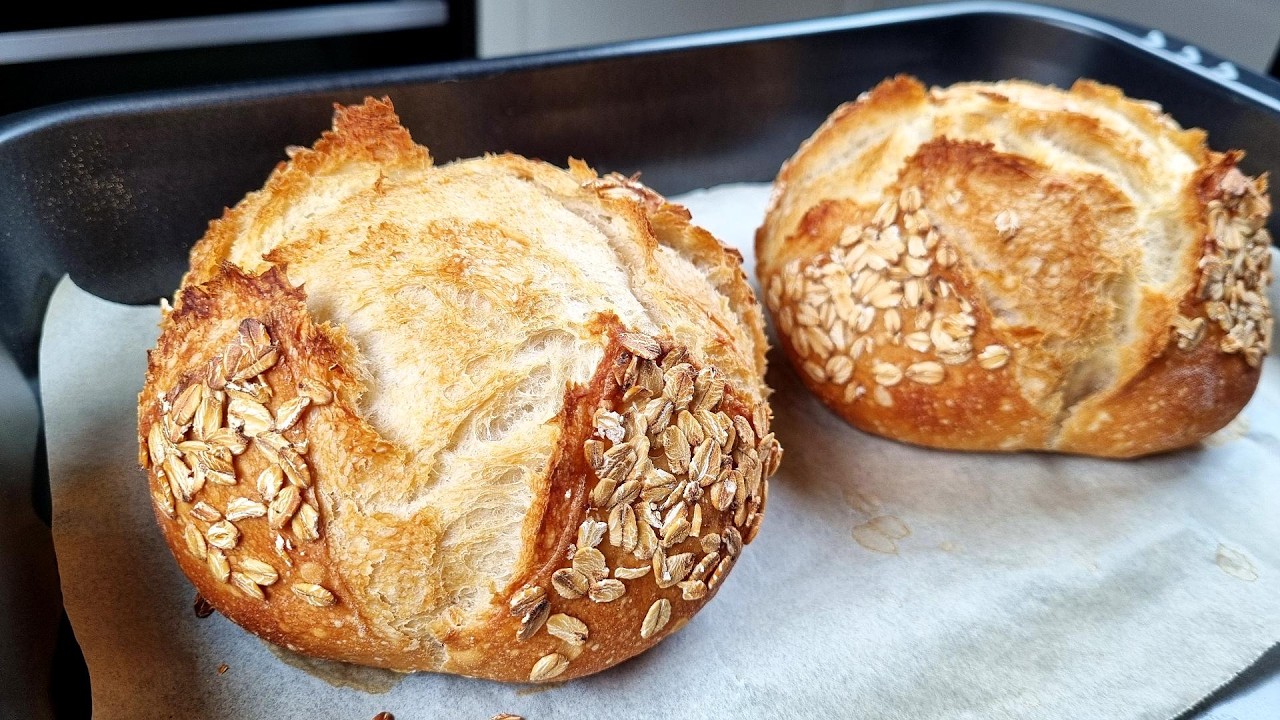 I don't buy bread anymore! The new perfect crusty bread recipe