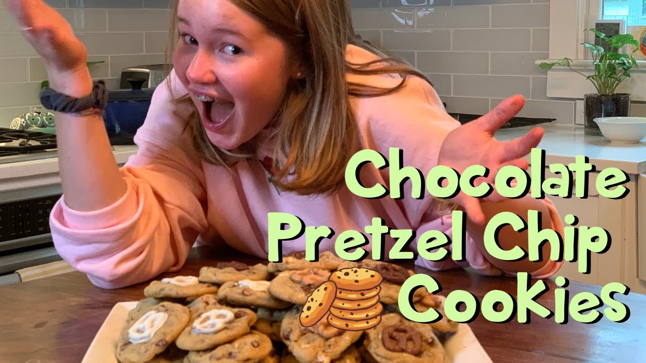Baking with Lola: Chocolate Pretzel Chip Cookies