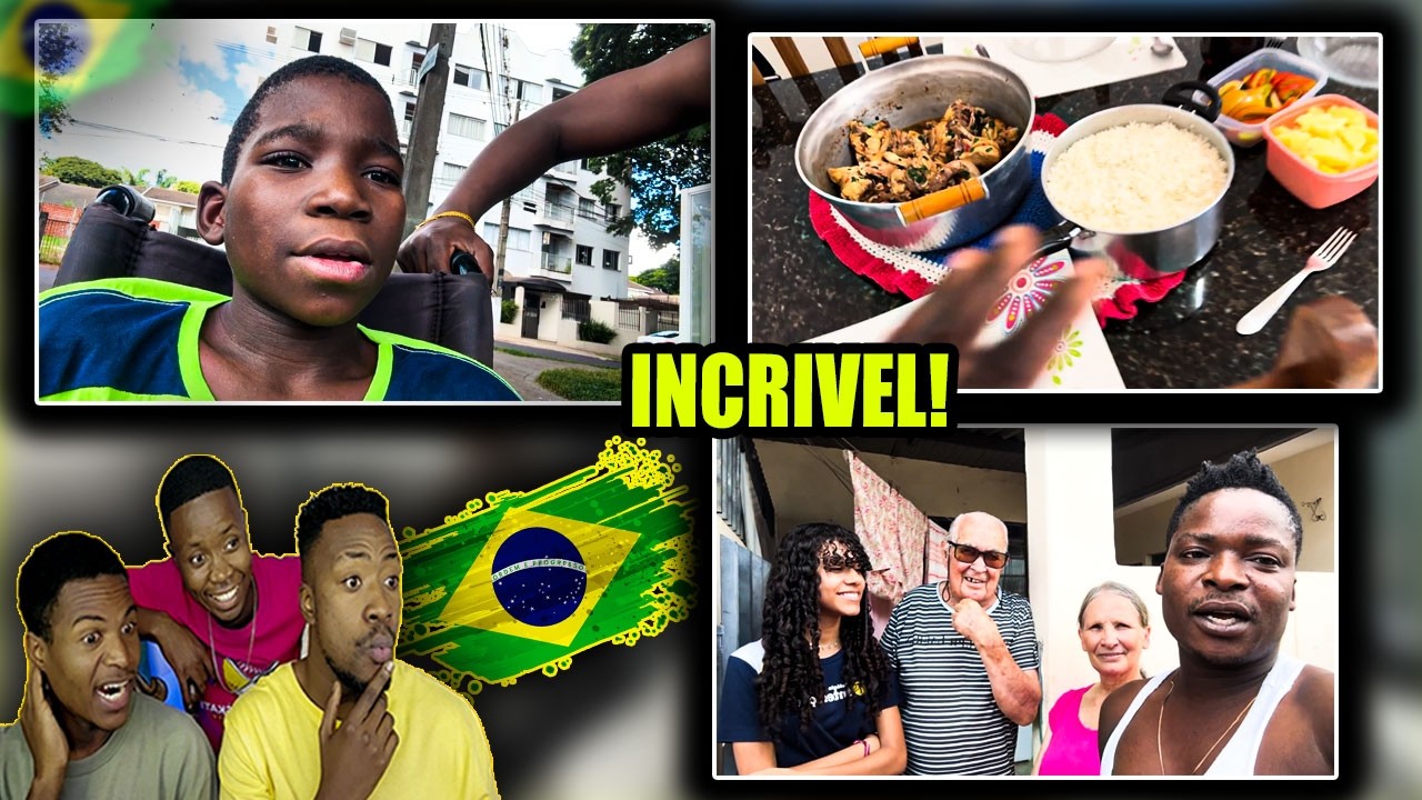 INACREDITAVEL A MANEIRA COMO ELES FORAM RECEBIDOS NA SUA NOVA CASA NO BRASIL