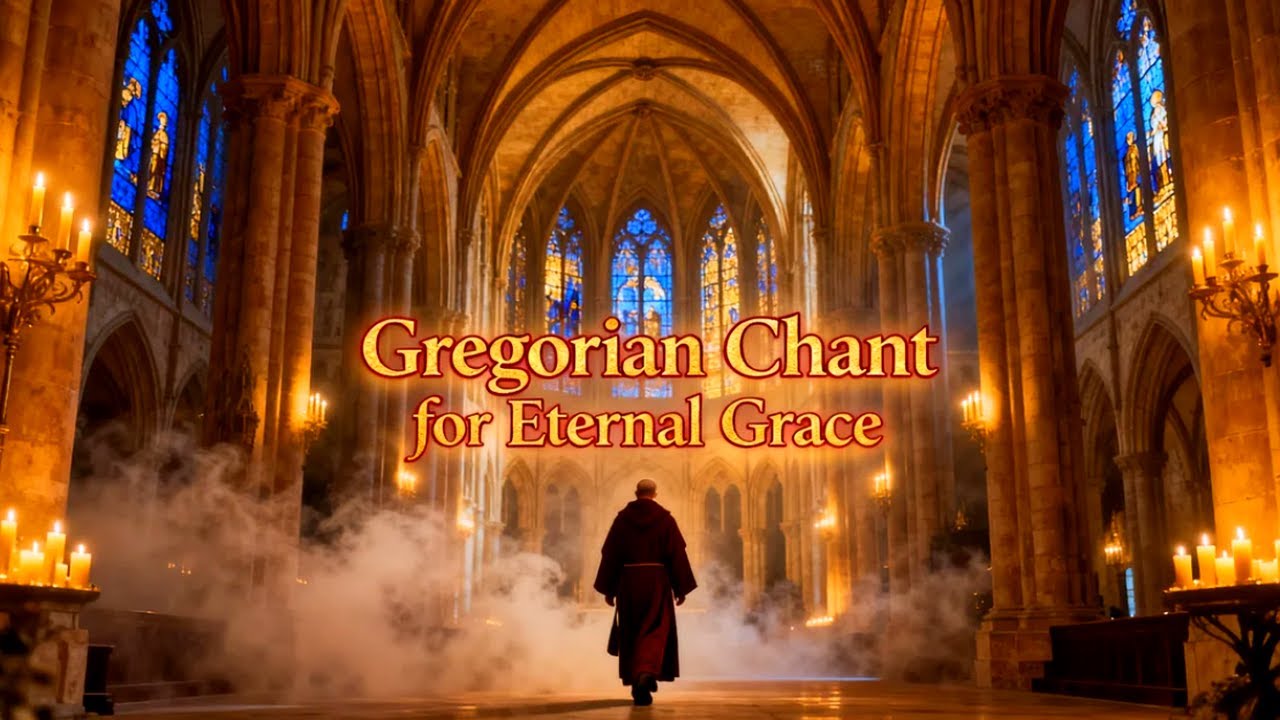 Gregorian Chant for Healing Sleep and Sacred Stillness | Benedictine Ambience and Holy Calm